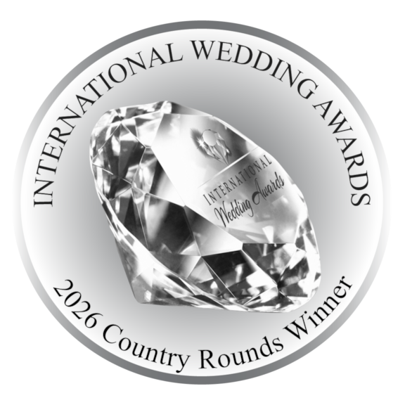 Bloom de Fleur International Wedding Awards 2026 Country Rounds Winner badge